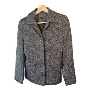 Di Bazzato Italy Women's brown/silver tailored Tweed Jacket